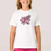 Believe the Impossible - When Pigs Fly T-Shirt Tシャツ (正面)