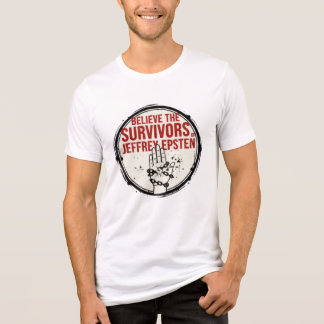 Believe the Survivors of Jeffrey Epstein トライブレンドＴシャツ