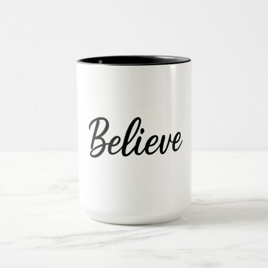Believe Two-Tone Mug 15oz   マグカップ (中央)