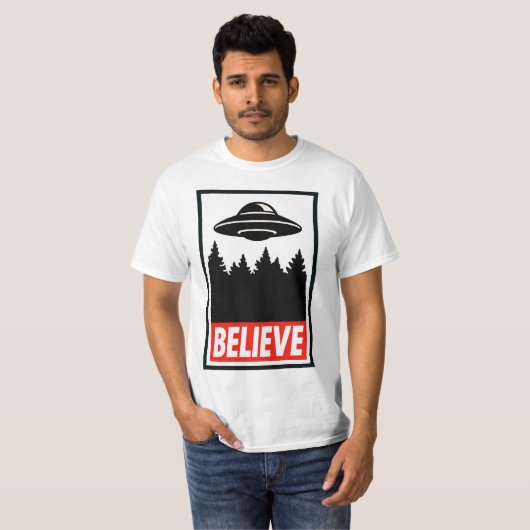 Believe UFO  Tシャツ (正面フル)