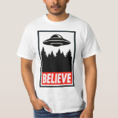 Believe UFO  Tシャツ (正面)