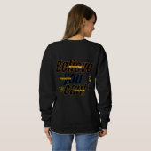 BELIEVE YOU CAN Motivational Sweatshirt – Full Tex スウェットシャツ (裏面フル)