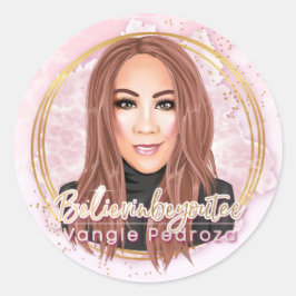 Belinbeyouteeスタンプ ラウンドシール