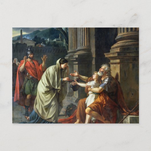 Belisarius Goting for Alms, 1781 ポストカード (正面)