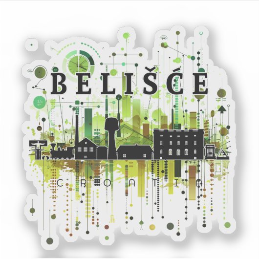 Belišće Croatia シール (正面)