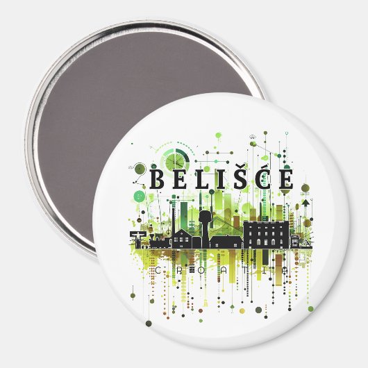 Belišće Croatia マグネット (正面/裏面)