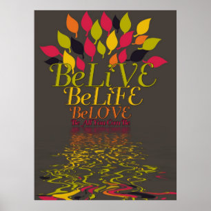 BeLiVE BeLiFE BeLOVEポスター ポスター