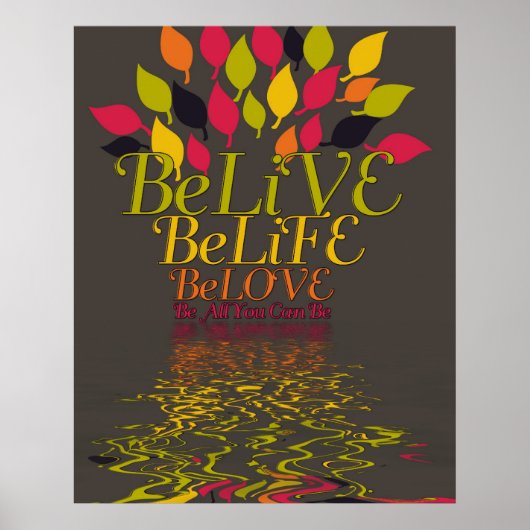 BeLiVE BeLiFE BeLOVE ポスター (正面)