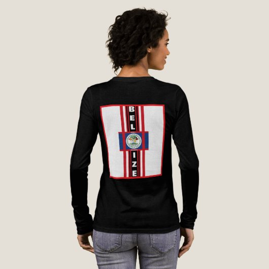 Belize トライブレンドTシャツ (背面全体)