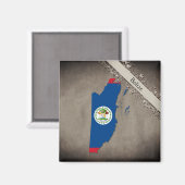 Belize マグネット (正面/裏面)