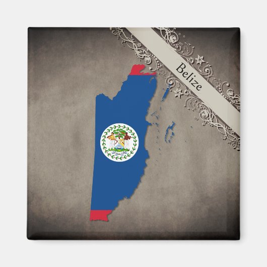 Belize マグネット (正面)