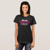 Belize Girls Trip 2023 Women's Bachelorette Party Tシャツ (正面フル)