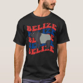 Belize Independence Day 21 Sep Tapirus Bairdii Tシャツ (正面)