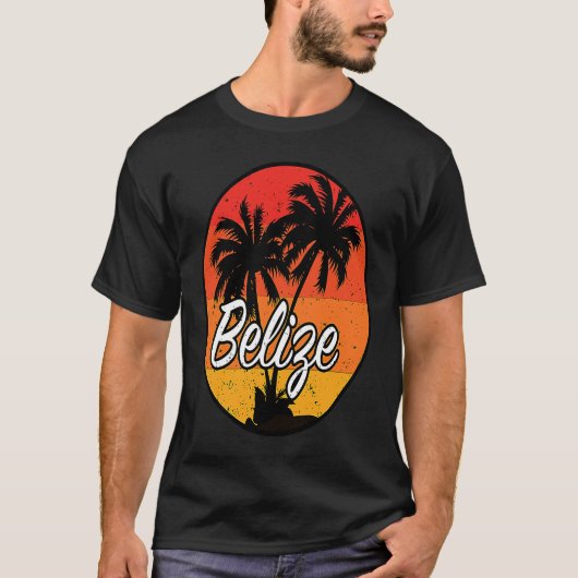 Belize Vacation Travel Souvenir Tシャツ (正面)