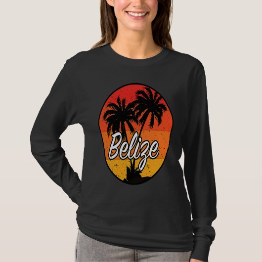 Belize Vacation Travel Souvenir Tシャツ (正面)