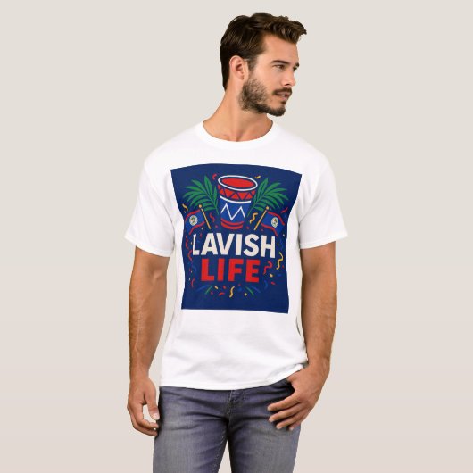Belizean Carnival Edition Lavish Shirt Tシャツ (正面フル)