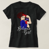 Belizean Girl, Belize Tシャツ (デザイン正面)