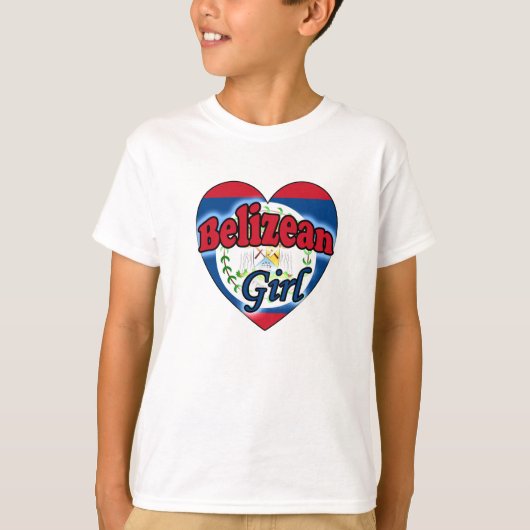 Belizean Girl Tシャツ (正面)