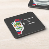 Belizeans Wine Together Shirt コースター (左側)