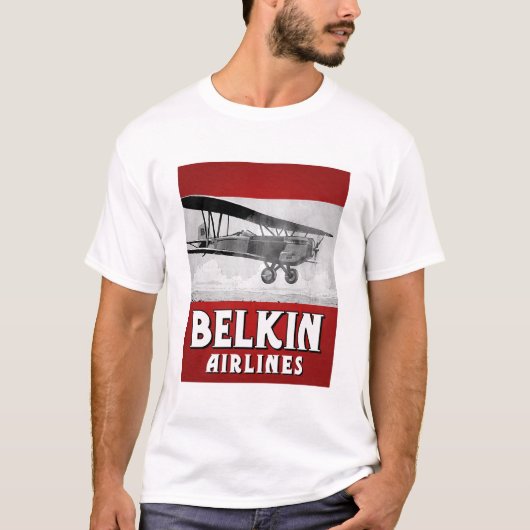 Belkin航空会社のTシャツ Tシャツ (正面)