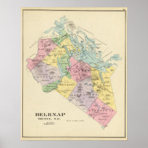 Belknap郡、NH ポスター