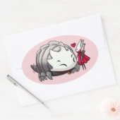 Bell Buddies 楕円形シール (封筒)