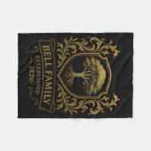 Bell Family Blanket フリースブランケット (正面(横))