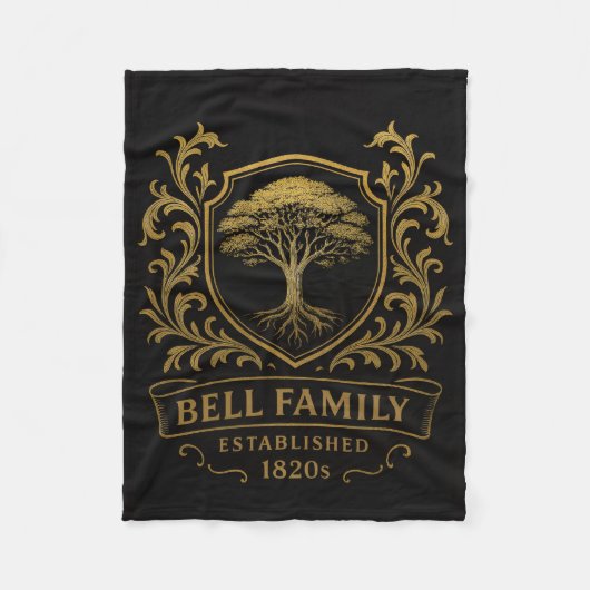 Bell Family Blanket フリースブランケット (正面)