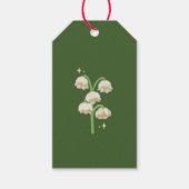 Bell Flower Tag | Cute & Floral ギフトタグ (正面)