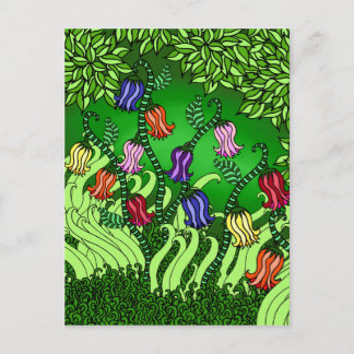 Bell Flowers Postcard ポストカード