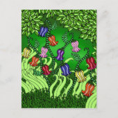 Bell Flowers Postcard ポストカード (正面)