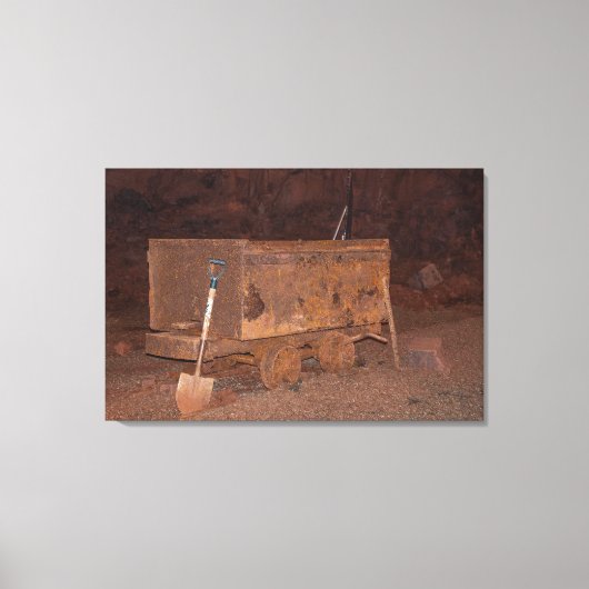 BELL ISLAND IRON ORE MIN CANVAS PRINT キャンバスプリント (正面)
