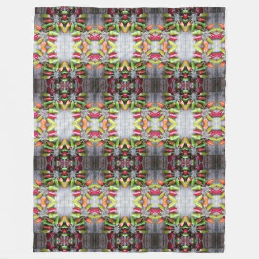 bell pepper blanket フリースブランケット (正面)