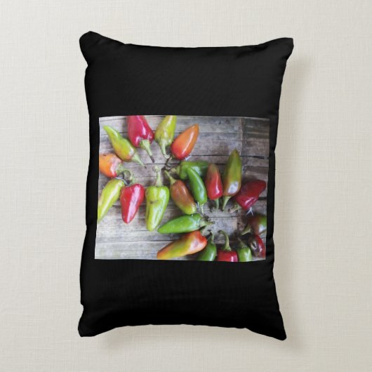 bell pepper pillow アクセントクッション (裏面(縦))