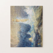 Bell Rock Lighthouse Joseph Mallord William Turner ジグソーパズル (縦)