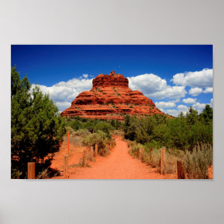 Bell Rock located in Sedona, Arizona United States ポスター