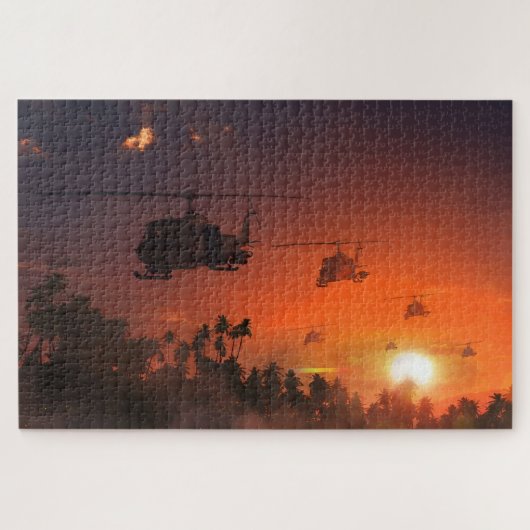 Bell UH-1 Iroquois ‘Huey’ – Iconic Military ジグソーパズル (横)