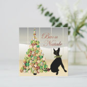 Bellaのイタリアンなカードまたは招待状とのクリスマス 招待状 (スタンド正面)