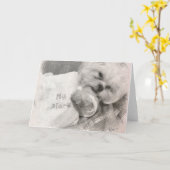 Bellaの挨拶状 カード (黄色い花)