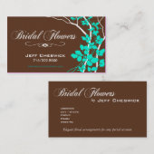 Bellaの花嫁の生け花スペシャルの感謝 名刺 (正面/裏面)
