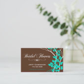 Bellaの花嫁の生け花スペシャルの感謝 名刺 (スタンド正面)