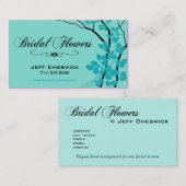 Bellaの花嫁の生け花スペシャルの感謝 名刺 (正面/裏面)