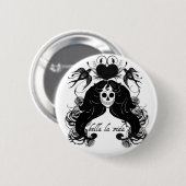 BellaのlaのVidaボタン 缶バッジ (正面&裏面)