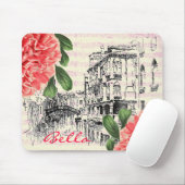 Bellaイタリアのシャクヤクのmousepad マウスパッド (マウス)