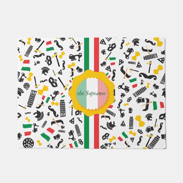 Bellaイタリア ドアマット (正面)