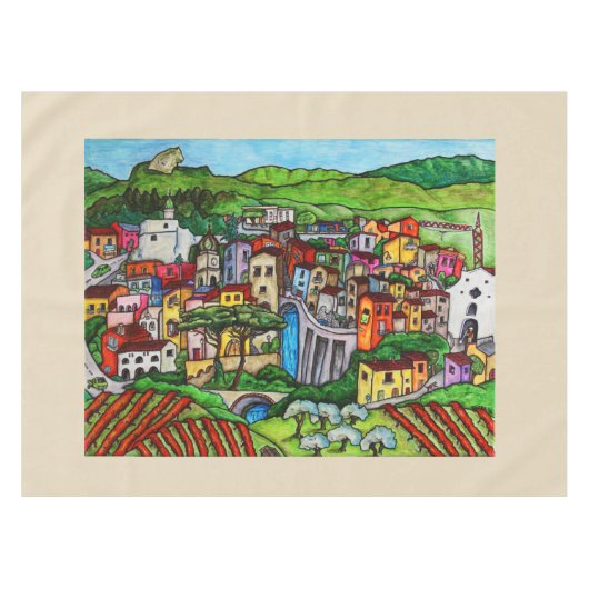 Bellaグアルディア テーブルクロス (正面(横))