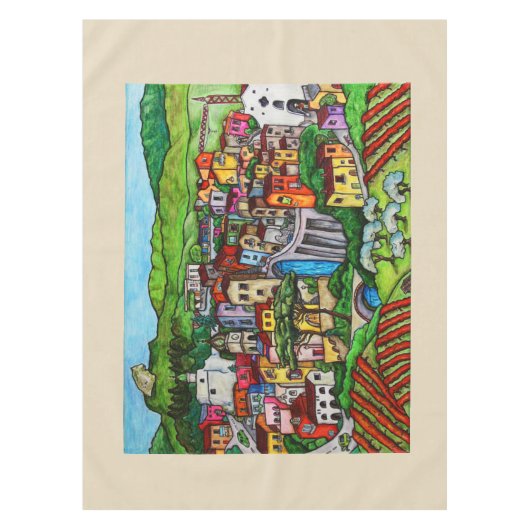 Bellaグアルディア テーブルクロス (正面)