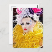 Bellaモデルファッショニスタポストカード ポストカード (正面/裏面)