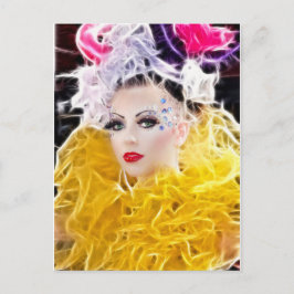 Bellaモデルファッショニスタポストカード ポストカード