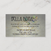 Bella夫人名刺 名刺 (裏面)